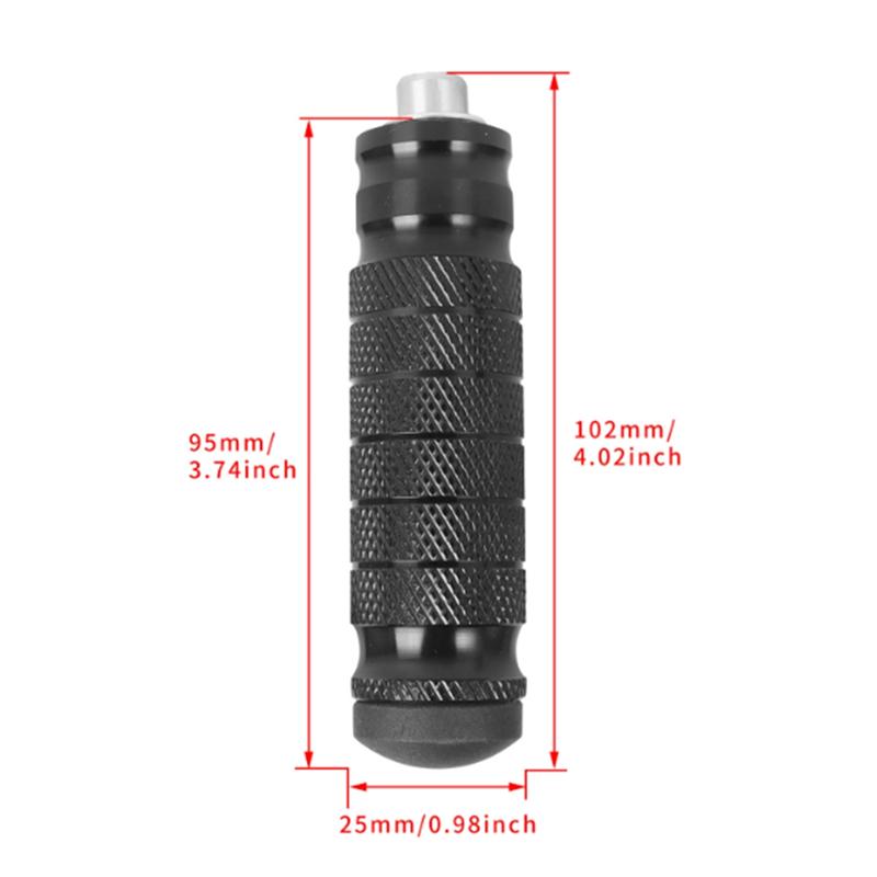 Universal Rearset Foot Peg Pedal Footrest For Motorcycle Accessories Motorcycle Footpeg Replacement Parts