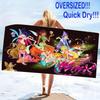 Winx Print Beach Towel, Large Soft Quick Dry Towel for Beach Camping Swimming