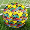 Gamepad Indoor Soccer Ball Size 5 Colorful All Ages Machine Stitched PVC Competition Ready Durable High-Bounce