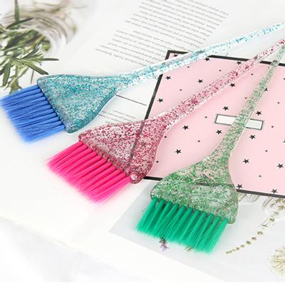 Alaska Hair Hairdressing Barving Tint Dye with Bush Transparent Glitter Decor Handle