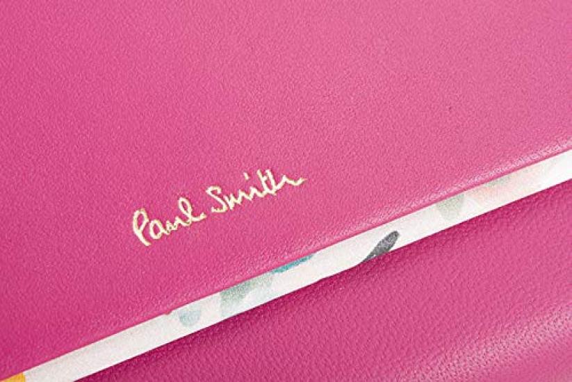 Paul Smith Bifold Wallet with Pink Women's Clasp, (pwd514-24)