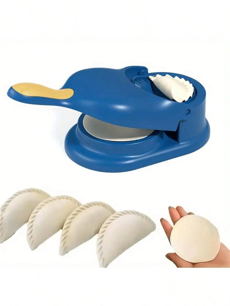 1-in-1 Dumpling Maker & Dough Press, Manual Ravioli Mold, Household Kitchen Gadget for Making Dumplings, Wontons, Empanadas, Eas