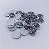 BQVLT1 2pcs11mm 14mm 15mm ForAlfa Romeo 159 147 156 Giulietta GT Aluminium Car Key Emblem StickersMito Brera Giulia F1 Stelvio Volante