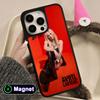Avril Lavigne Matte Surface Magsafe Mobile Phone Case for iPhone 17 16 15 14 13 12 11 Air Pro Max Plus Colorful Cover