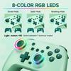 RGB Wireless BT Controller for Nintendo Switch2/OLED/Lite Gamepad for Android Phone/PC Joystick/TV Box/Steam with Turbo Function
