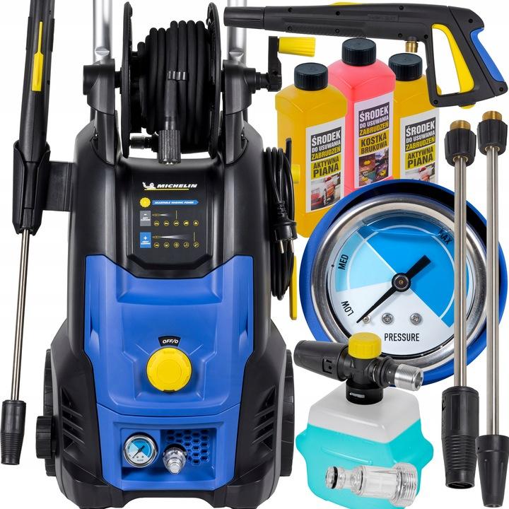 Hochdruckreiniger 3000W, Induktionsmotor, Messingkopf, Michelin