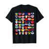 Flags Of The Countries World International T Shirt Vintage Comfortable Casual Streetwear Top For Everyday Wear Stylish
