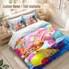 Set Biancheria da Letto Fall Guys, 1 Copripiumino & 2 Federe Morbido Confortevole Camera da Letto Tessile per la Casa Decorazione
