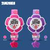 Fashion hot sale, not waterproof, cute flower-shaped children's electronic watch, male and female students' watch, digital display timing