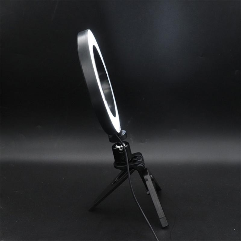 1Pc Gift Women Led Light Ring 6Inch Aluminum Pc For Selfie Take Photo Fill Light
