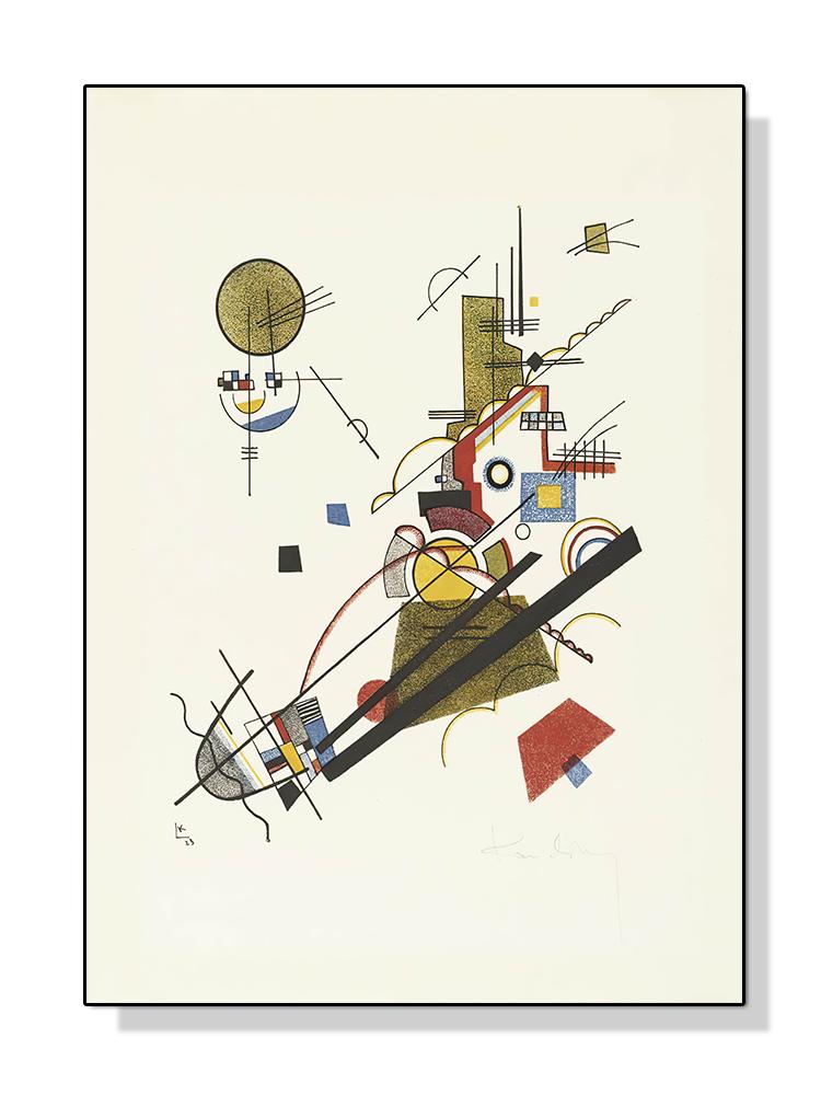 

Василий Кандинский геометрические художественные постеры, холст, живопись, абстрактные репродукции, настенная художественная картина для гостиной, домашний декор 40x50cm No Frame