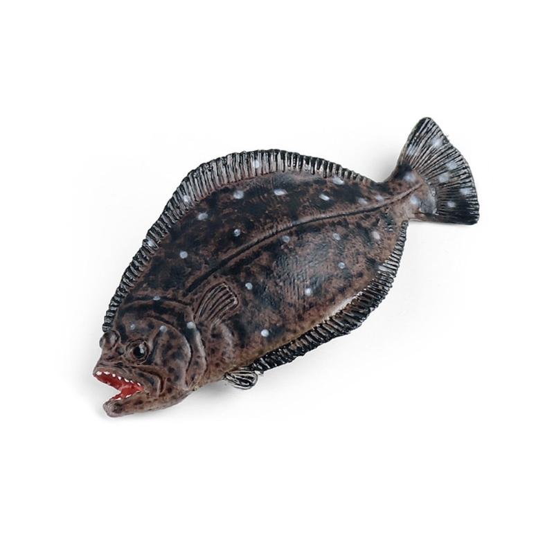 Simulated Plastic Fish Models Realistic Bass Fake Fish for Home Decoration and Science Exhibits