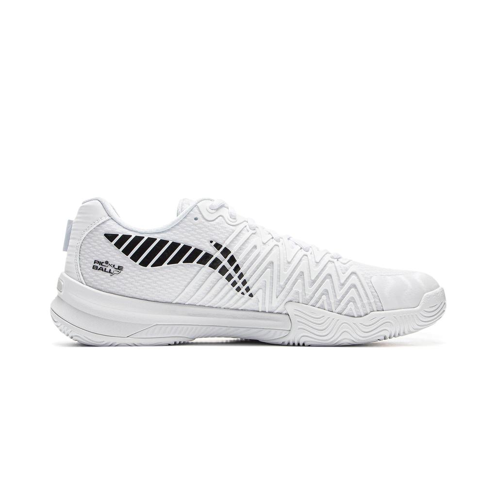 Li Ning Abrasion Resistant Cushioning Low top Training Shoes Unisex Standard White AKPV001-1