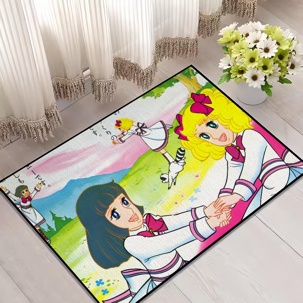 cute cartoon c-Candy Candy Anime Kurin Home Bedside Rug Kitchen Floor Mat Hallway Balcony Carpet Entrance Doormat hogar Decor