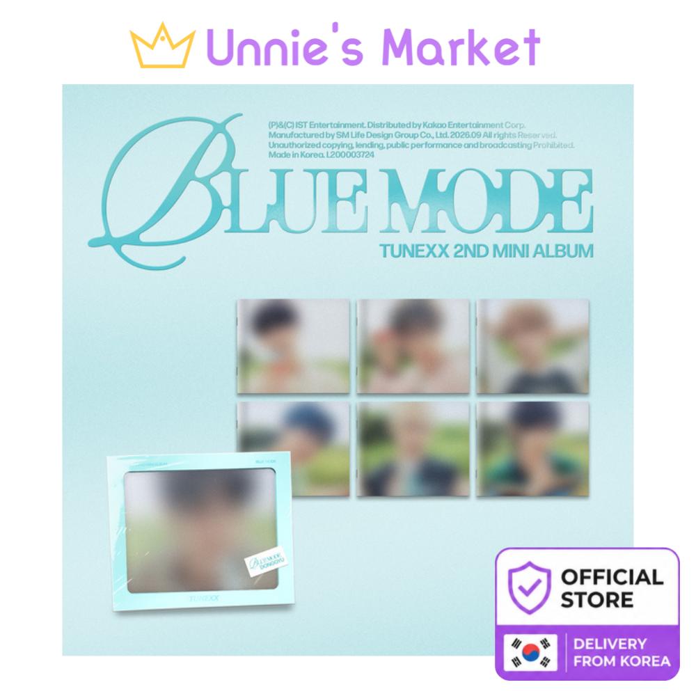 TUNEXX [BLAUER MODUS] 2. Mini-Album (EINZEL / MODUS Version) + Kostenloses Geschenk Random ver. (no duplicates) white