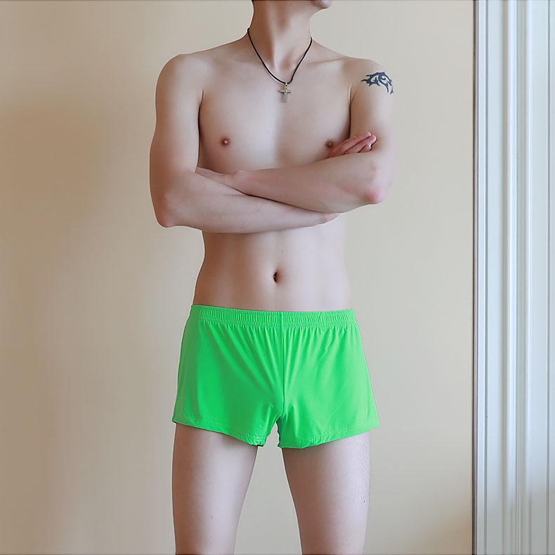 

Новые мужские дышащие полиэстеровые боксеры-брифы - Легкие и стильные XXL зелёный