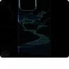 Abstract Landscape Relief for MagSafe Phone Case for iPhone 16 15 14 Pro Max 17 Wireless Charge Alloy Lens Shield Hard PC Cover