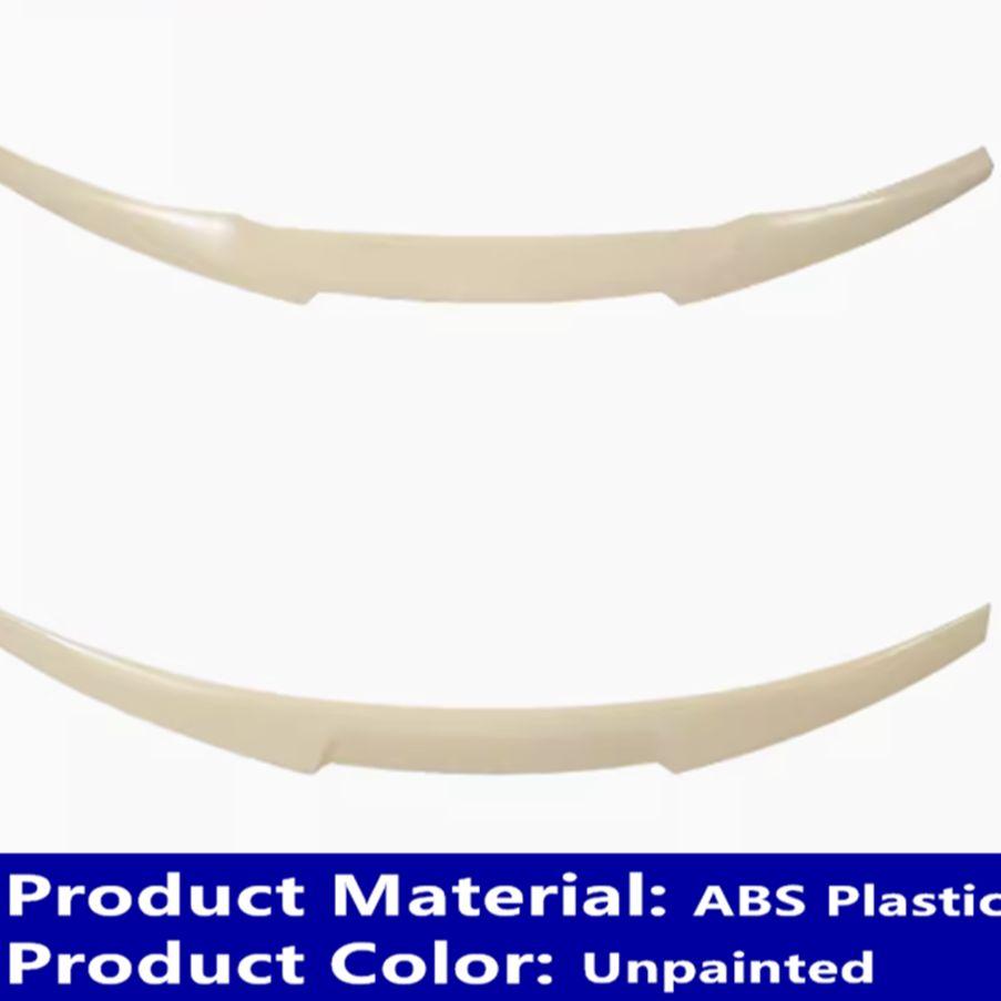 Rear Trunk Lid Car Spoiler For 2016 17 18 19 20 21 22 23 2024 Chevrolet Malibu XL ABS Plastic Material Accessories Parts