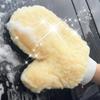 Creative Bear Paw Car Wash Gloves Soft Wool Plush Cleaning Mitt Double-faced Glove Wash Car Detailing Cleaning Tool
