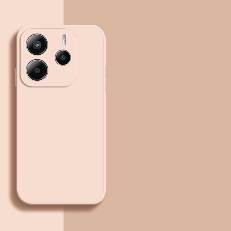 

Для Xiaomi Redmi Note 14 5G Чехол Redmi Note 14 5G Обложка Мягкий Жидкий Силикон Защитные Чехлы для Телефона Redmi Note 14 Pro Plus Funda Note144G 24117RN76G розовый