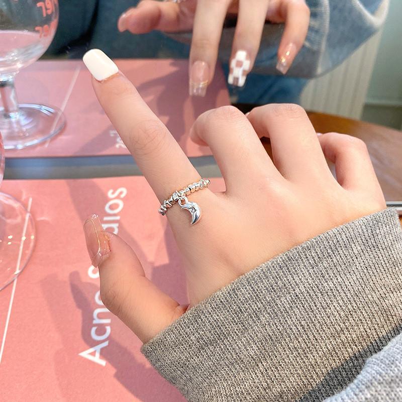 Inspired Fashionable Korean Zircon Ring Set With Multiple Color Options For Women Modern