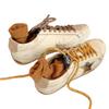 Upgraded Version~ Polished Leather Surface Retro Mandarin Duck with Board Shoes Women's 2025 New Versatile Star Shoes Casual Dirty Shoes