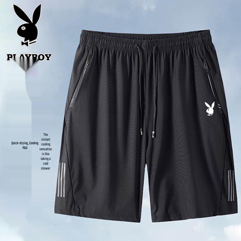 Playboy Men s Summer Casual Beach Shorts M
