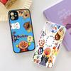 Cartoon Cute Fashion A-anpanmanes Matte Transparent Phone Cover For IPhone Case 16 15 14 13 12 11 Pro Max X XS Max Plus