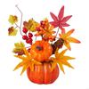 Functional Autumns Maples Pumpkins Decoration Durable Materials For Indoors Outdoor Scenes