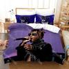 Fashion J-Juice Rapper Wrld Bedding Set Single Twin Full Queen King Size Bed Set Kids Bedroom Duvetcover Sets Bed Sheet Set