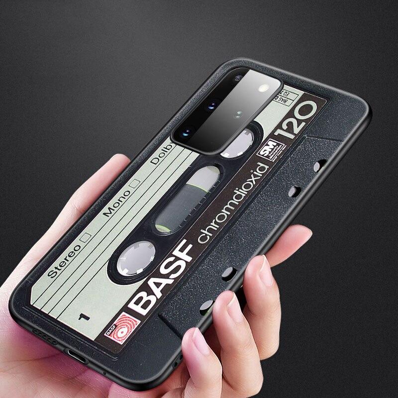 

Ретро винтажный чехол с кассетой для камеры Samsung Galaxy S20 S21 FE S10 Lite Note 20 10 Lite S8 S9 S10E S10 Plus Ultra Cover Samsung S21