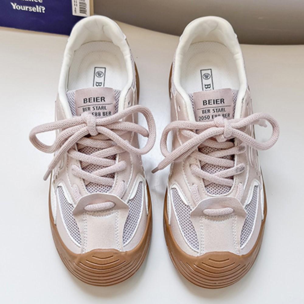 Fashion Vintage Womens Vulcanize Shoes Low-cut Comfortable Suede Casual Sneakers 2024 Ladyies Fashion Lace-up Retro Designer Shoes Women