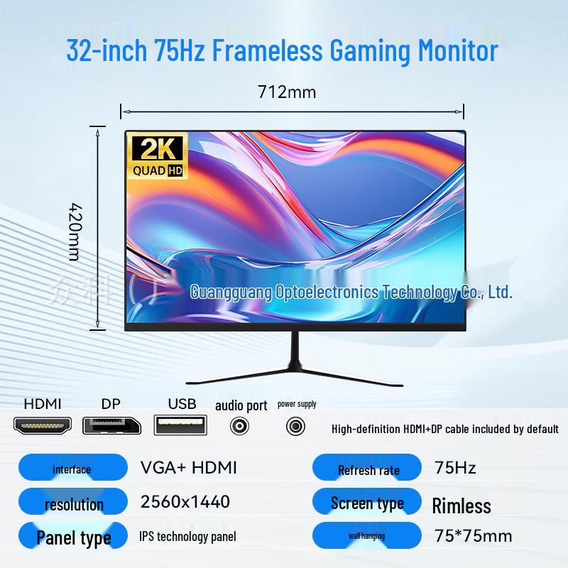 High-Definition Esports Gaming Monitor: 34-inch 4K 180Hz, 32-inch 2K 240Hz, 27-inch