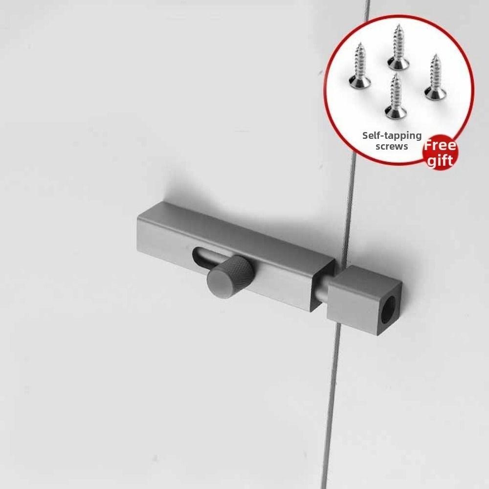 Anti-theft Door Buckle Hasp 3/4 Inch Door Lock Buckle Protable Door Bolts Catch Lock Kitchen