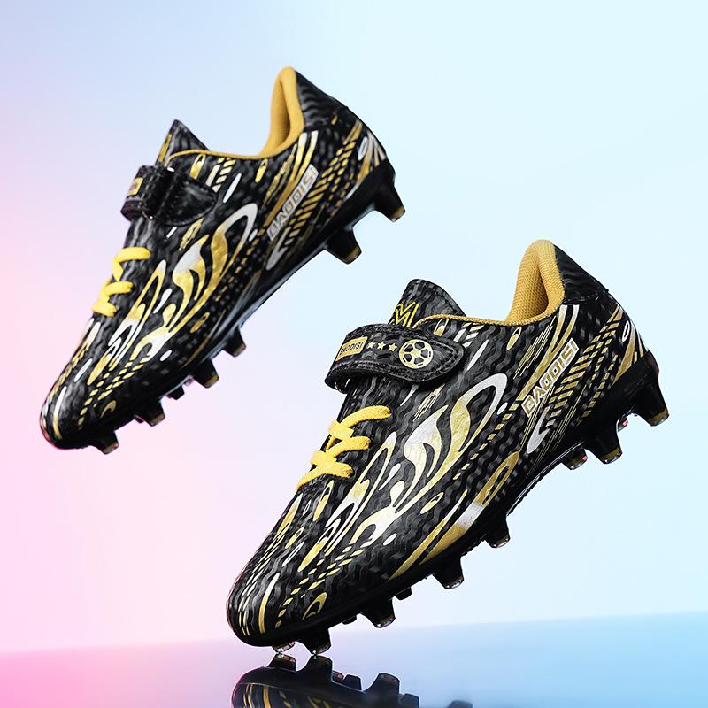Spike Shredded Nails Children's Football Shoes Youth Student Training Shoes Competition Sports Shoes Lawn Spike Shoes