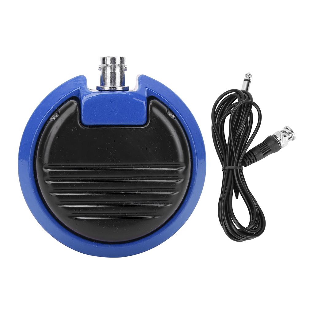 Round Tattoo Foot Pedal Switch Portable Tattoo Machine Foot Switch Controller AccessoryBlue
