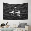 M. Salah Liverpool Jersey Design Pattern Wall Hanging Tapestry Decorative Tapestry Home Decor for Bedroom and Living Room
