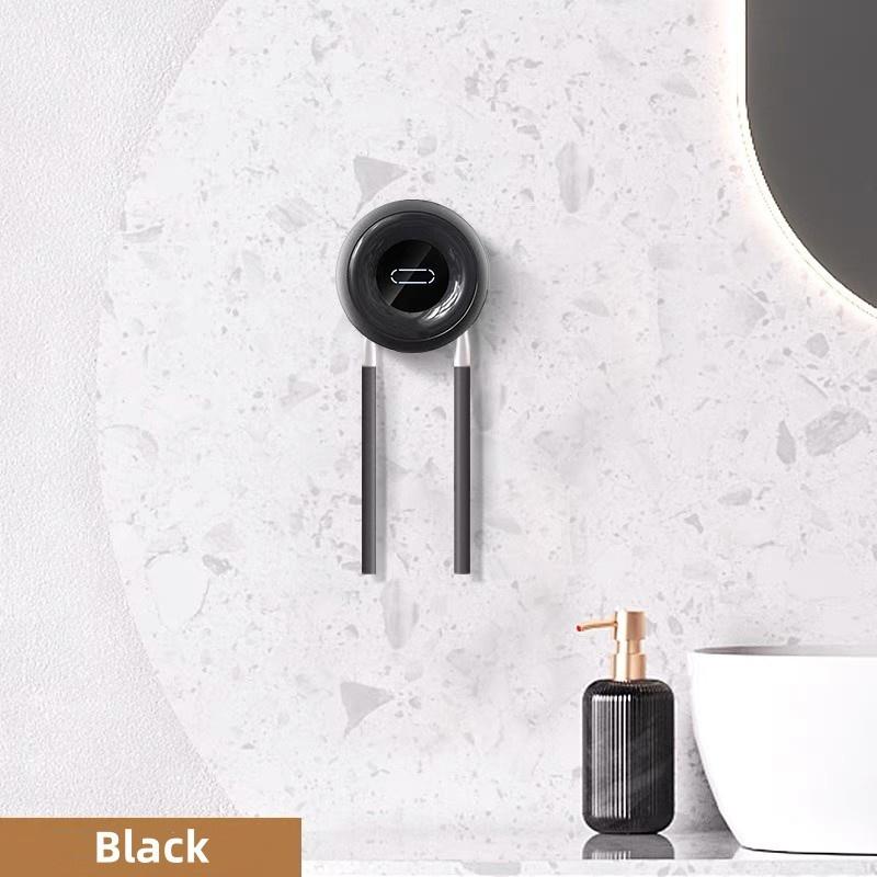 Soporte Eléctrico Inteligente para Cepillos de Dientes UV para Parejas Esterilizador UV de Cepillos de Dientes Recargable Caja de Desinfección de Cepillos de Dientes para Baño
