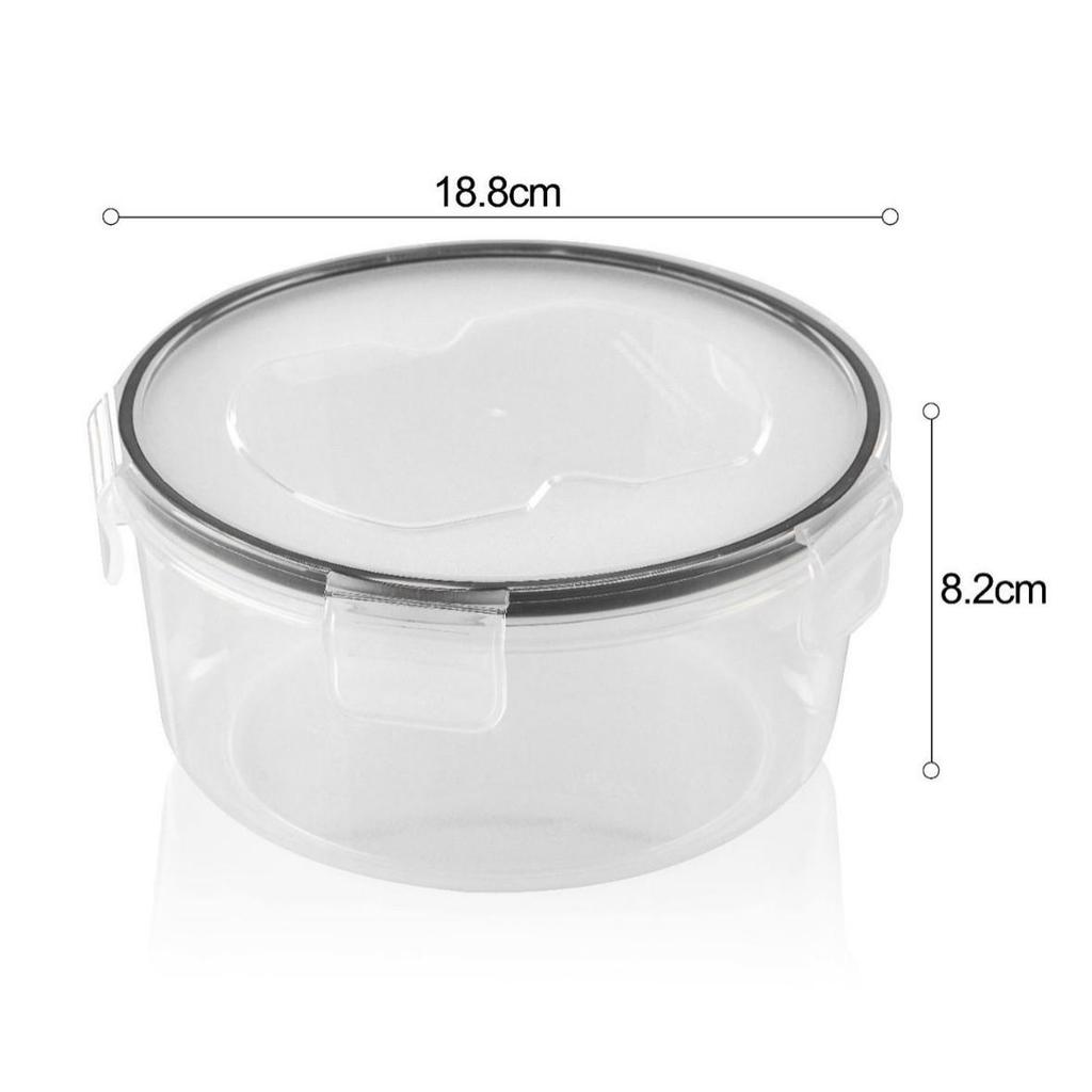 Kitchen Refrigerator Transparent PP Plastic Food Storage and Preservation Box