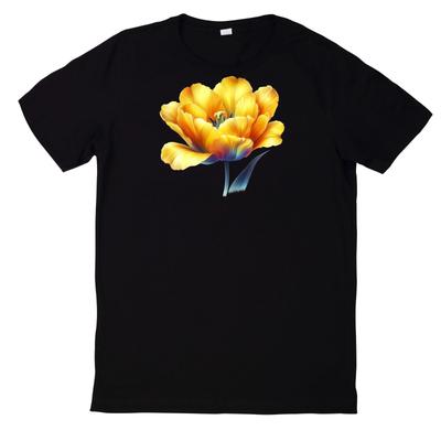 T-Shirt Frühlingsblumen Motiv BaumwolleWird in neuem Fenster oder Tab geöffnet