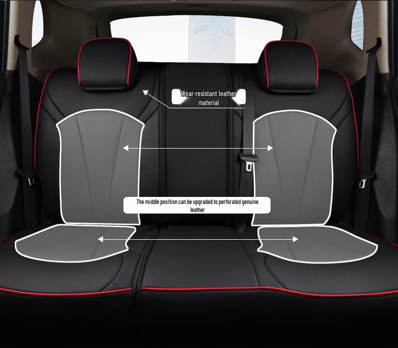 Buick Encore All-Season Leather Car Seat Cover with Original Texture, Full Surround, Custom Fit