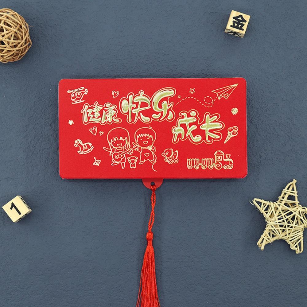 10 Card Positions Lucky Red Packet Chinese Style Red Envelopes Folding Red Envelope  Birthday