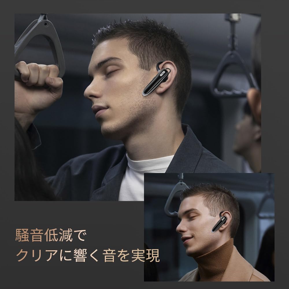 For Bluetooth Single Bluetooth Binaural Simultaneous Connection of Two Up To 100 Hours of Continuous 800mAh Charging LED Battery Call Noise Volume