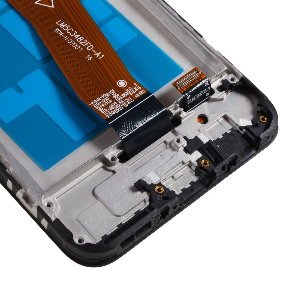 For Samsung Galaxy A02s (164.2x75.9x9.1mm) A025 Grade S OEM LCD Screen and Digitizer Assembly+Frame Part (without Logo)
