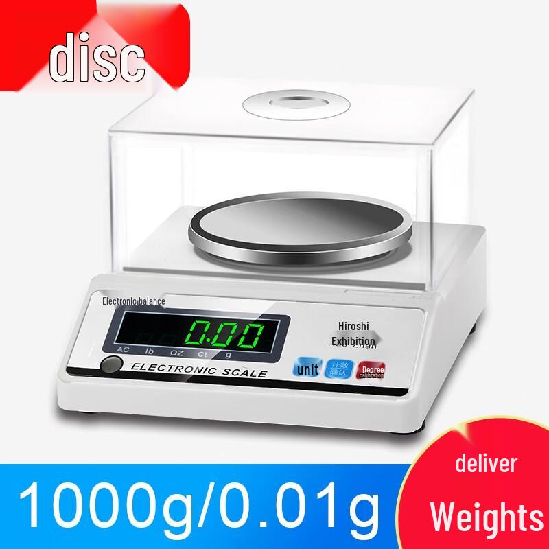 

Haozhan 1000g/0.01g Electronic Precision Balance Scale