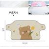 Cartoon Print Thickened Car Front Windshield Snow Cover Anti Frost Snow Protector