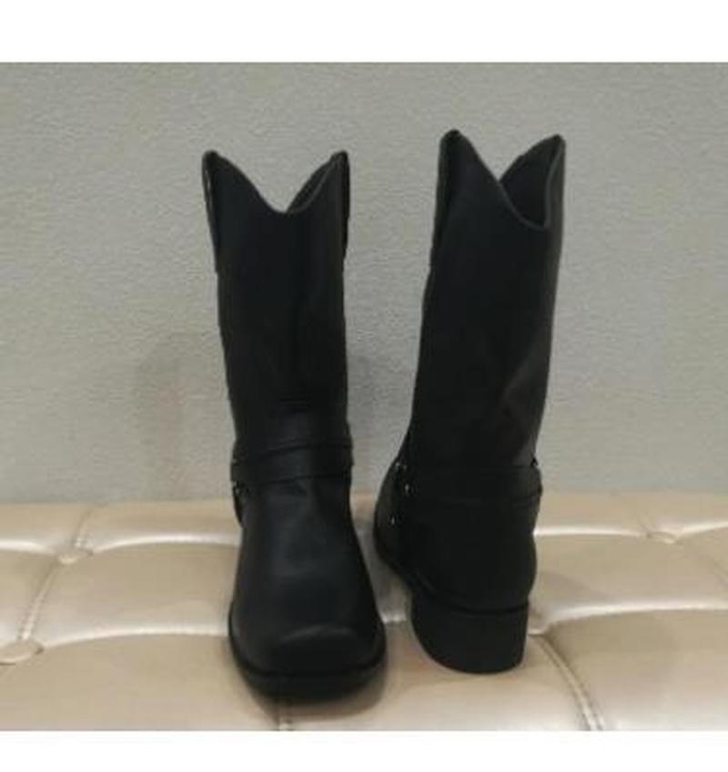 Botas Knight Hombre Marrón Vintage Botas Hombre Zapatos de Seguridad Tacón  Bajo Botas Cuadradas comprar a buen precio — entrega gratuita, reseñas  reales con fotos — Joom