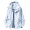 Unisex Lightweight Waterproof Windproof Hiking Jacket 2026 Loose Fit Outdoor Shell Coat Trekking Camping Cycling