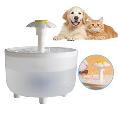 1500ml Σιντριβάνι Νερού για Γάτες Αυτόματος Διανομέας Νερού για Κατοικίδια με Αθόρυβη Αντλία Διαφανής Εσωτερικός Ποτίστρας Νερού για Γάτες Σκύλους
