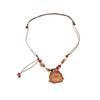 Classic Ethnic Fruit Pendant Necklace for Women: Autumn/Winter Sweater Chain Accessory